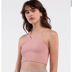 NWT! FP Free People Movement Cropped Runs Crop Tank Sz M